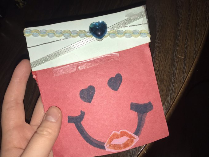 1 pic. 😂😂 my Valentine’s Day card I gave to my sister when I was a little kid. those are back rub tickets