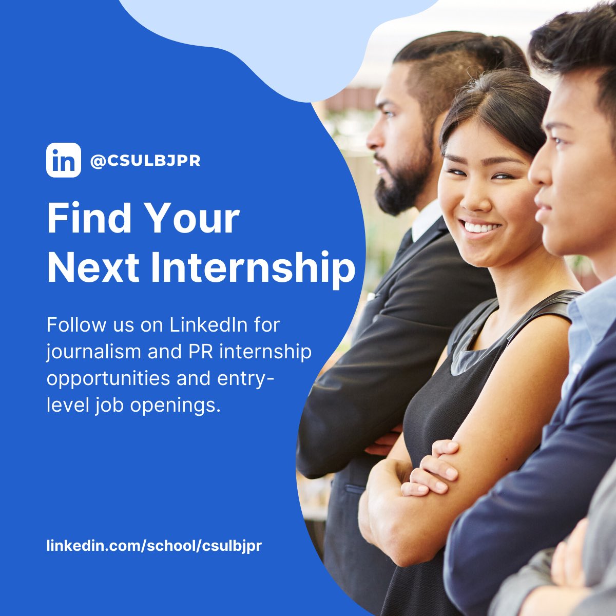 CSULBJPR's tweet image. Do you want to gain valuable experience in the journalism and PR fields? 

Make sure you head on over to the JPR LinkedIn page for some open internships and more valuable resources!✨⭐️🖤💛

#PRinternships #CSULBJPR #OneBeach #GoBeach #CSULB