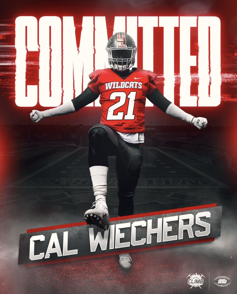 cal_wiechers's tweet image. Committed!!! 🔴⚪️ @CoachjjClark @Coach_Langs #strikethepick