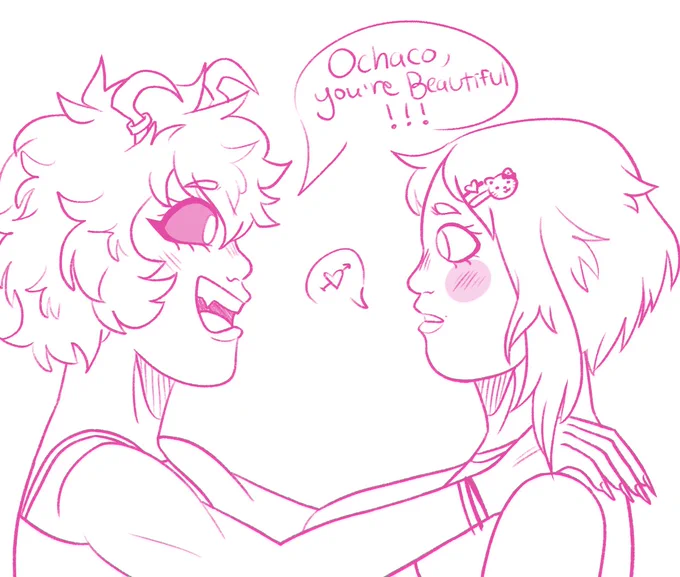 incoming ochamina doodles! 💖💕 