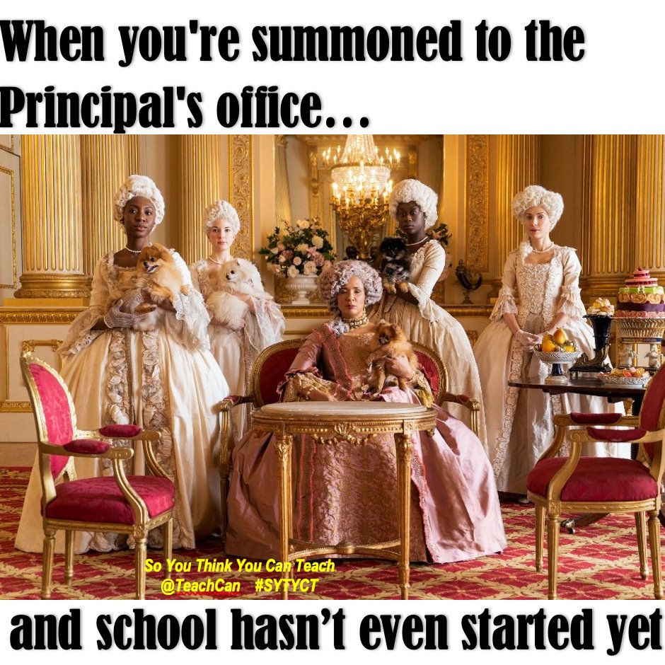 Teachers on the first pupil free day back be like.... 
🤪 *Which one of your co-workers would this be?* 
So You Think You Can Teach
  #SYTYCT #TeachCan #SoYouThinkYouCanTeach  #EdLeadersAu #ECE #AussieTeacherTribe #AussieTeachers #bridgertonmemes <a href="/TeachCan/">Think You Can Teach</a>