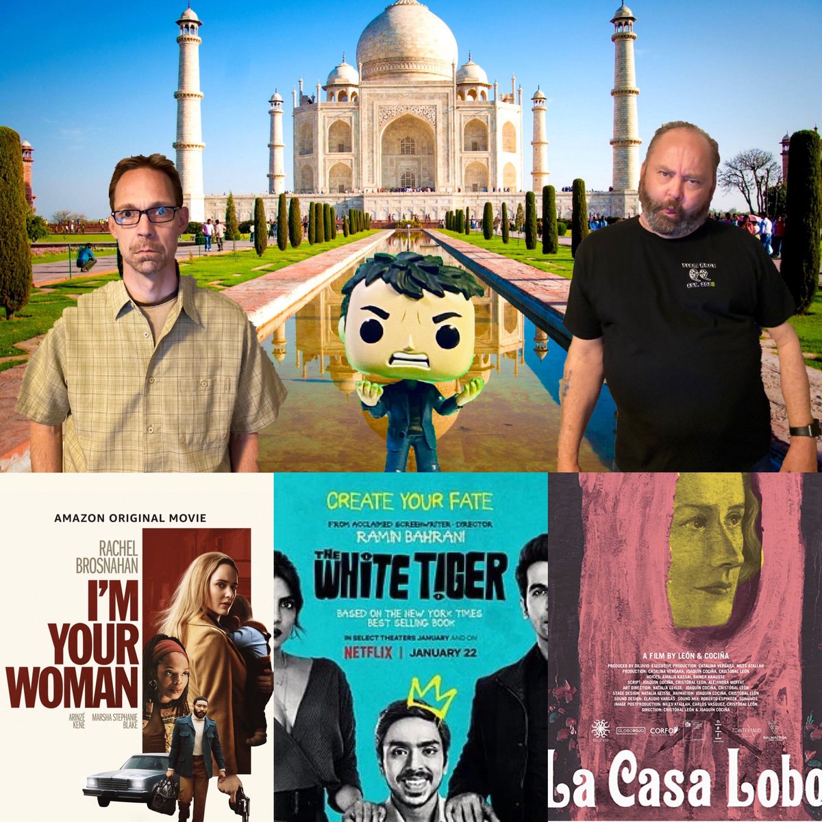 Episode 74 is #streaming everywhere you #podcast 

👂👇
podcasts.apple.com/ca/podcast/fil…

👀👂👇
filmrageyyc.com

Review of
#TheWhiteTigerNetflix #thewolfhouse #imyourwoman 

🤩our 3000’s 
@hugosposts @CFeverDreams 

#indianfilm #germanfilm #chileanfilm #podcast #listen #USA