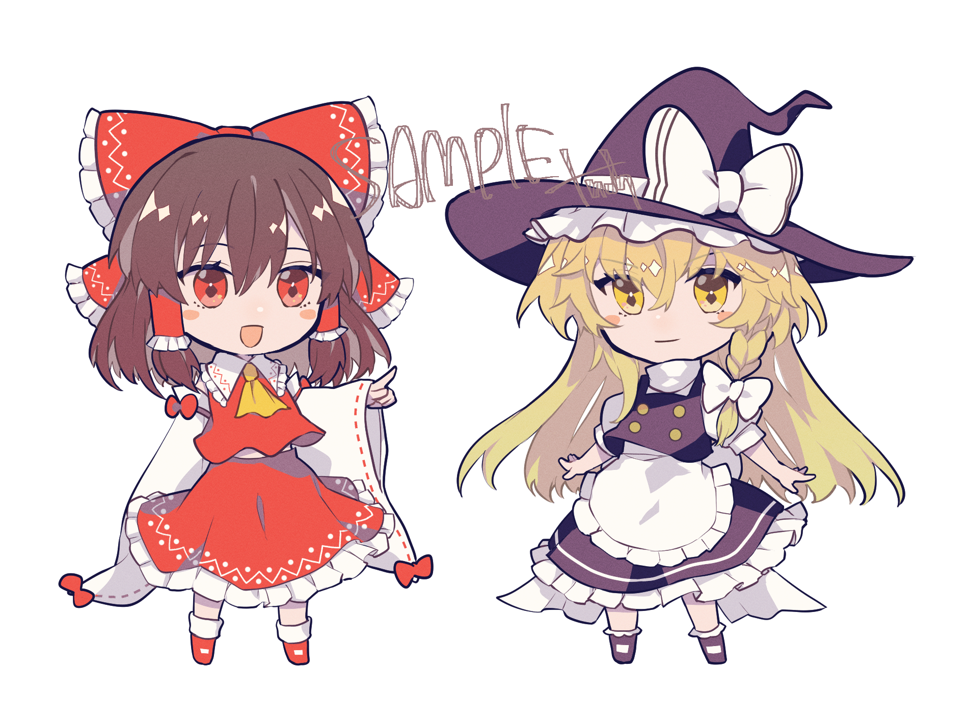 さぼ屋 さぼてん ඞゆっくり実況者 今日の動画から霊夢と魔理沙の立ち絵が変わりました めっちゃkawaiiiiii ホントにありがとうございます ちなみにyoutubeのチャンネルアイコンも実は同じ方です 立ち絵を描いてくれた方はこちら てにお