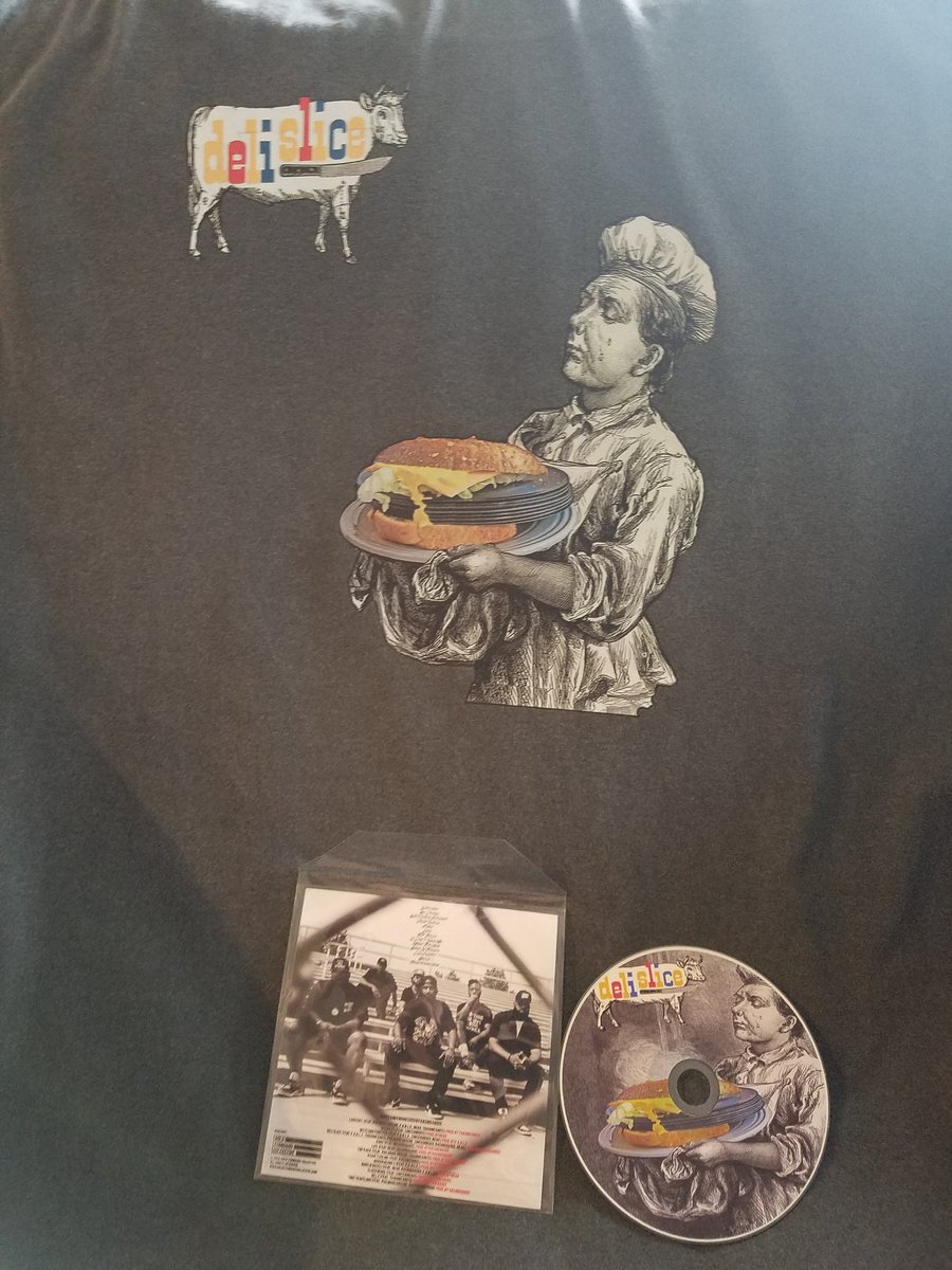 jubei208's tweet photo. THANK YOU GSC/GOLD STANDARD COLLECTIVE (@Neak_Undefined
@foreverfable @PhilmoreGreene
@rashidhadee @sinceninesix @ThaioneDavis )!!!

T-SHIRT AND CD FOR "DELI SLICE"

#GSC #GOLDSTANDARDCOLLECTIVE #DELISLICE #RASHIDHADEE #SINCE9INE6IX #FABLE #THAIONEDAVIS #NEAK #CHICAGO #WIKIHHDG https://t.co/VCCK0nnMP1
