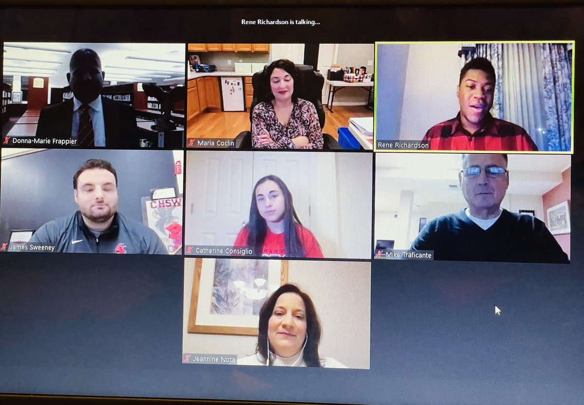 A one hour Open House virtual presentation and I just have to say.. THANK YOU @CHSWPrincipal and presenters! Having your first born entering #HS next year is nerve wrecking but the excitement, community, and positivity shared was palpable! Looking forward to it! @JeannineNota