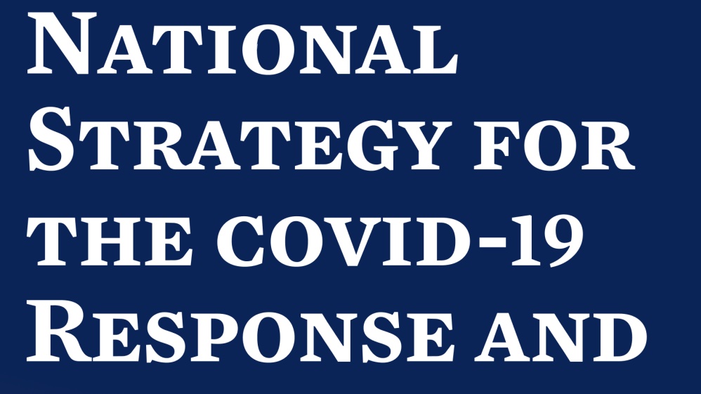 From the  @POTUS National Strategy for  #COVID19:"..HHS will optimize data collection ... to increase the availability of data by race, ethnicity, geography, disability, and other demographic variables, as feasible."Full link (p 19-20)  http://shorturl.at/vGPY1&nbsp;1/