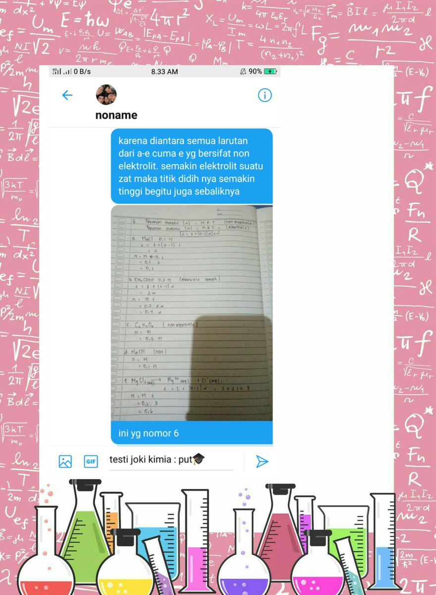 abcdefiahh's tweet photo. beberapa testi joki tugas kimia dan ulangan #testifiah ✨ https://t.co/9MZsEP0DRx