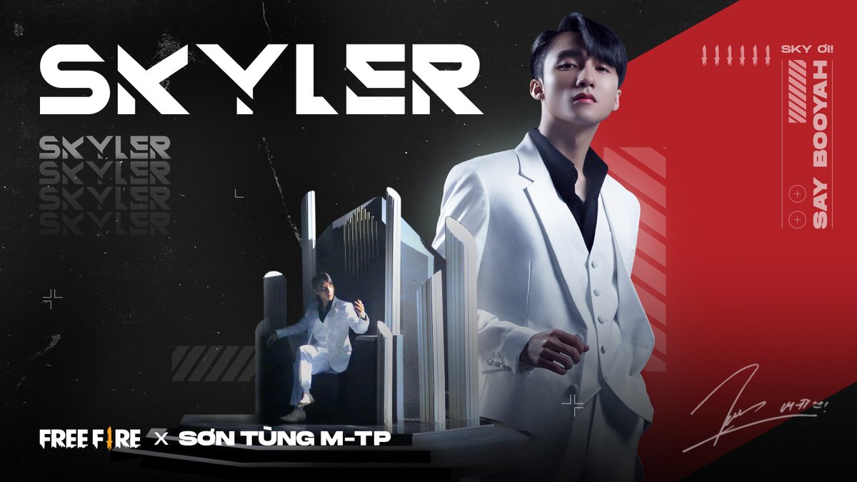 sontungmtp777's tweet photo. Đừng quên tối nay chúng ta có hẹn với SKYLER vào lúc 20:20 nha cả nhà ơiiiii !!!
Say Booyahhhhhhhhhhhh !!! 
🔥🔥🔥
#SKYLER​​ #SonTungMTP #FreeFirexSonTungMTP​​ #FreeFire https://t.co/WGMKysBxWm