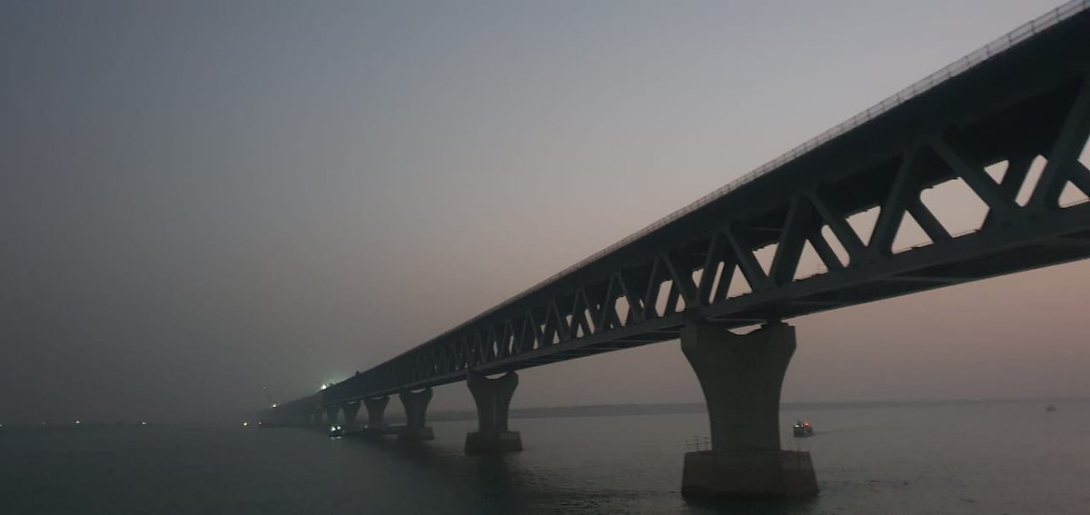 KabirAkonn's tweet photo. Our dream Padma Bridge. https://t.co/mf9FIjE1CL
