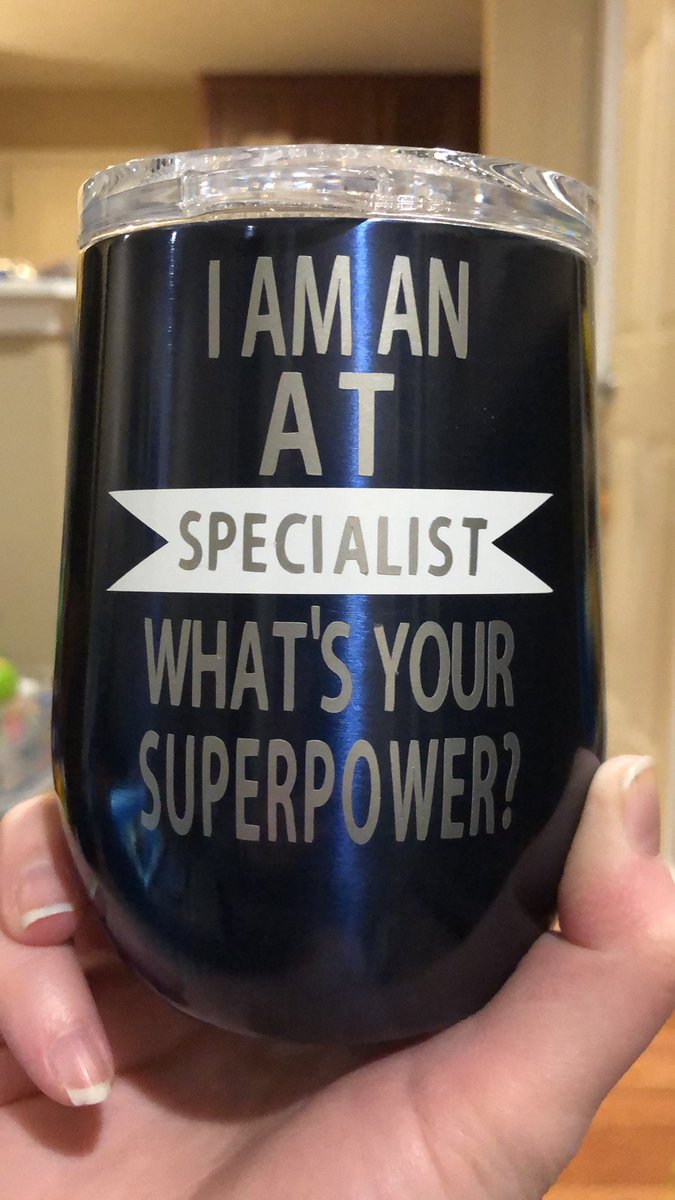 Using one awesome mug while watching a recorded session! #ATIA2021