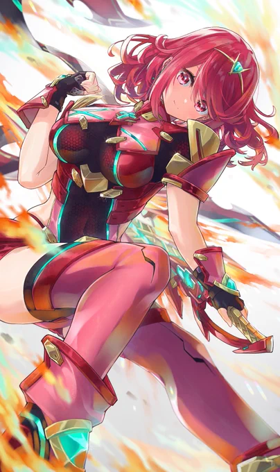 #今月描いた絵を晒そう
その① ゼノブレ祭り?️ 