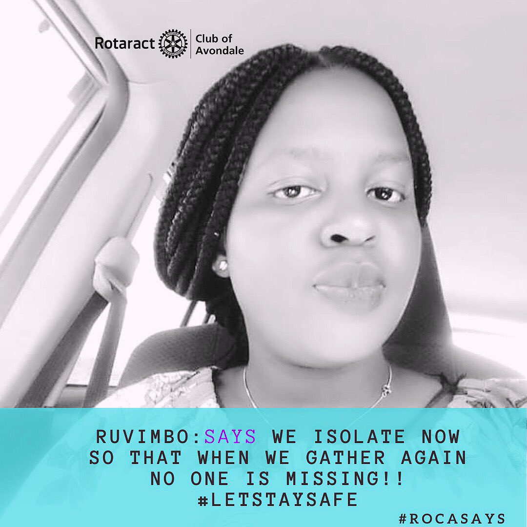 #rocasays #rotaract #COVID19 #staysafe