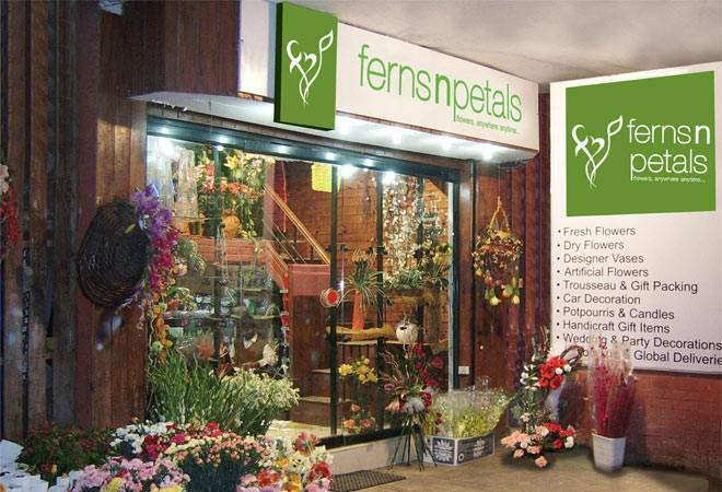 6) Barely months from his girlfriend's birthday incident in 1994 — Ferns n Petals is bornThe store is glitzy and mostly sells decorative flower arrangements — very different from the street side competition.