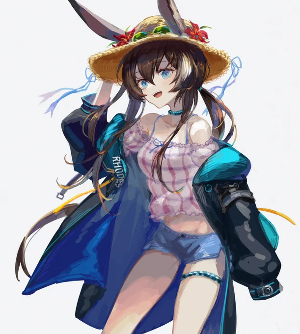アミヤrkgk 
#明日方舟 #アークナイツ #ArknightsFanArt 
