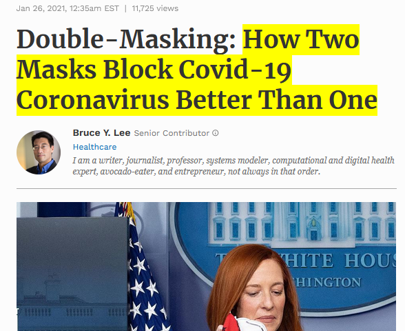 16/: By the way, the author of the “long-term dingdong article” (no intentional reference to  @DrEricDing) also wrote a journalistic masterpiece on why it is great to wear two masks. You can’t make that up.  #facepalm