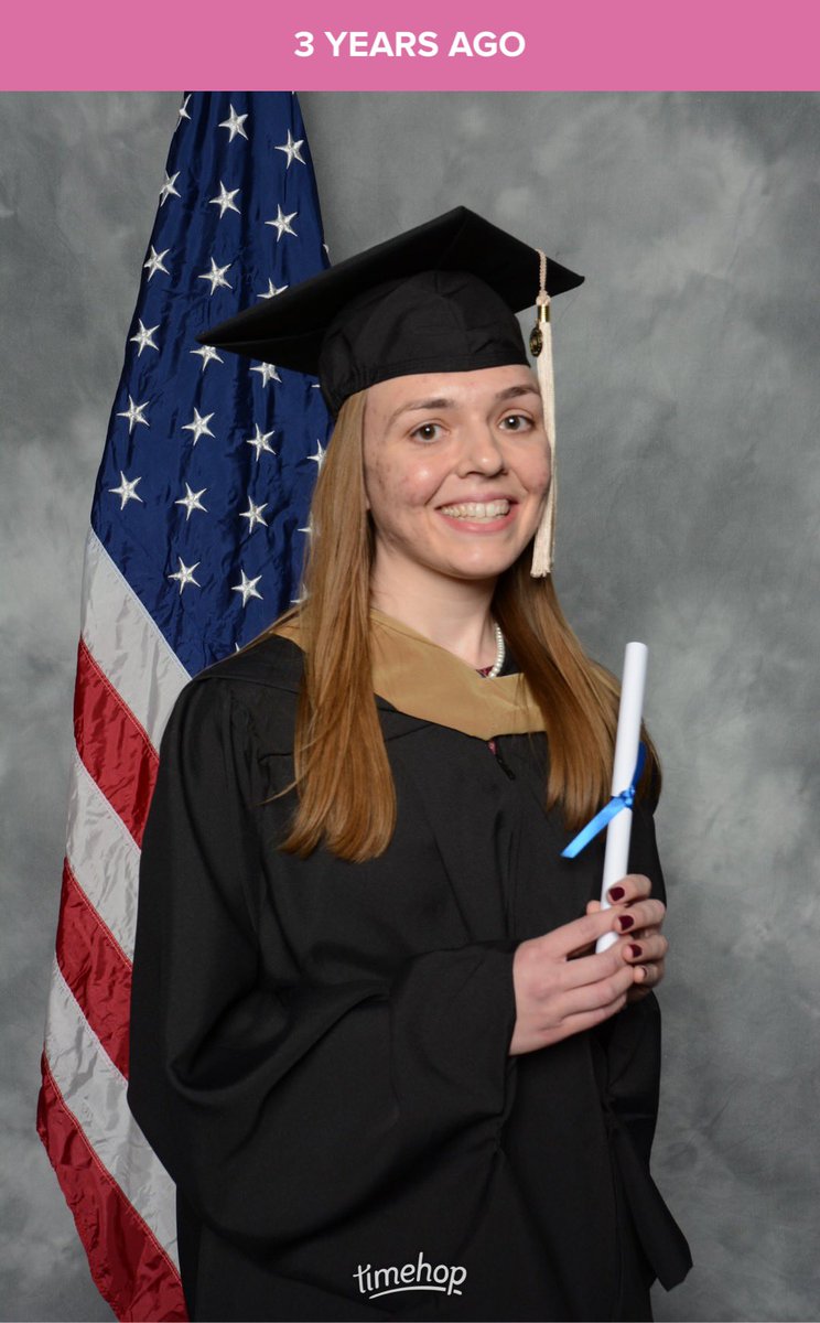 AmyLynn2013's tweet photo. 3 years since I achieved something I thought I would never do. #Masters #MBA #WalshPride #Classof2017 https://t.co/dXTbnNs59h