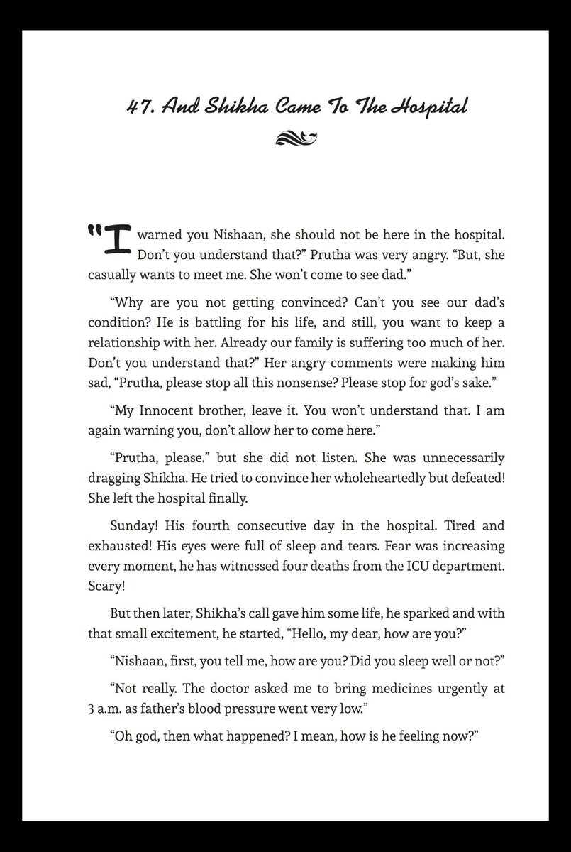 VishalAuthor's tweet photo. Buy your copy today from https://t.co/4cZARJOP0r

#authorvishalpatel #Novel #novelwriting #novelpublished #novelpublishing #novels #novellover #authorscommunity #authorssupportingauthors #authorslife #authorsofig #chapter #chapter47 #lastchapter #bookchapter #novelchapter https://t.co/tLlz2BJ4R0