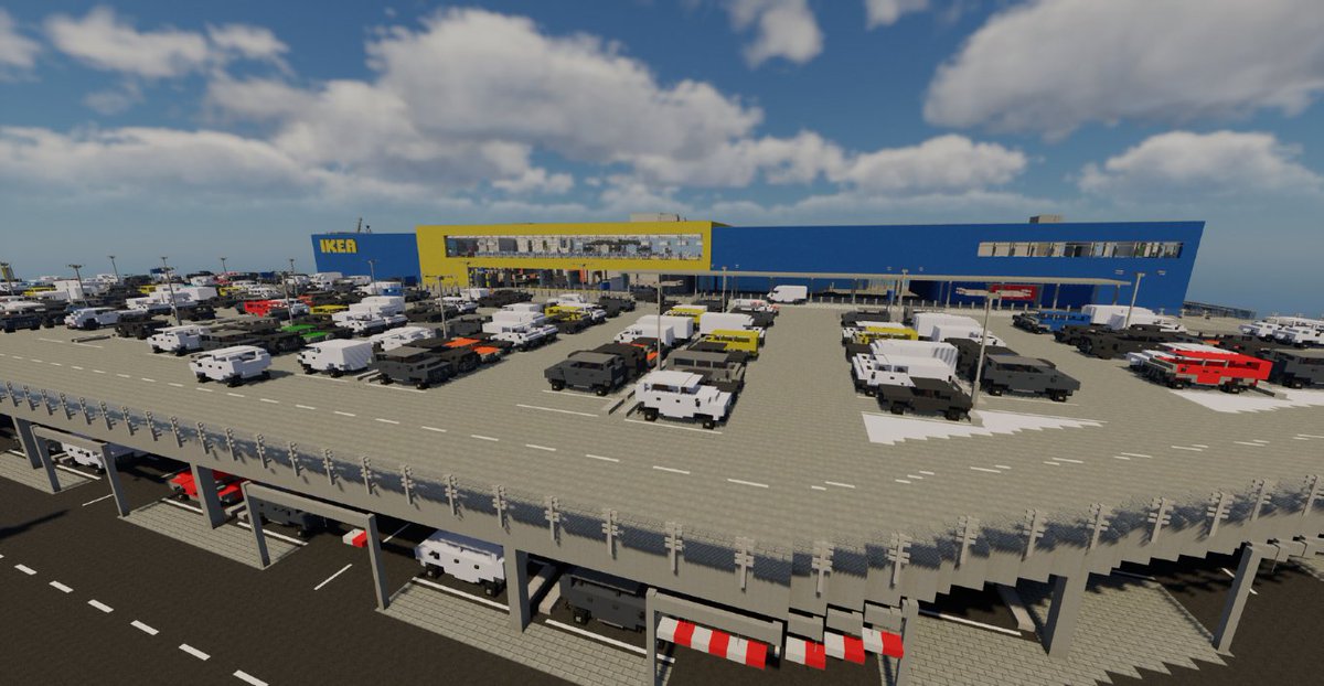 Block_Perfect's tweet image. Y'all sleepin on us...Merscale, Excellence and IKEAs to spare! This map is leaving soon...don't miss it! #Minecraft  #MinecraftServer  play.blockperfect.net