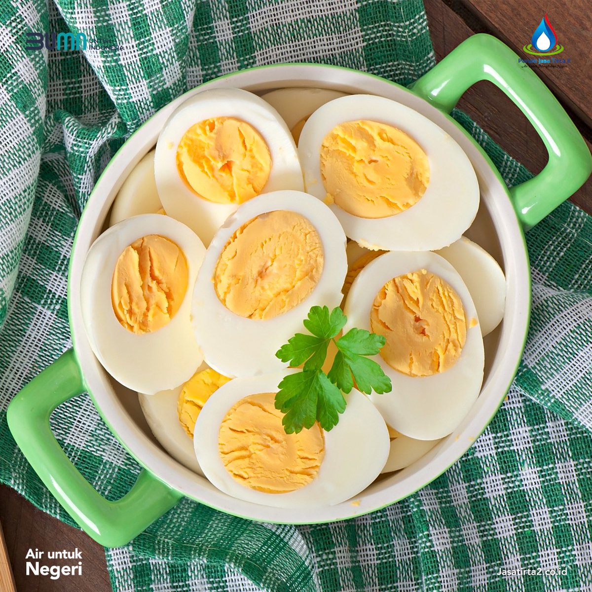 jasatirta_2's tweet photo. Salam sehat #SobatAir !

Tau gak #SobatAir manfaat Telur Rebus dan cocok untuk Menu Diet ?

#BUMNuntukIndonesia #JasaTirtaII
#SobatAir #WadukJatiluhur #IRHDjuanda
#Indonesia #IndonesiaBersatu #HSEIndonesia https://t.co/YT6kpASUSU