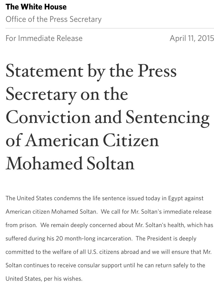 Yet I was an American citizen, whom Rob had never heard of, nor stood to gain anything by fighting for. He & his team and so so many others did nevertheless22 months into my detainment, 489 days into my hungerstrike & weeks after a circus court sentenced me to life in prison..