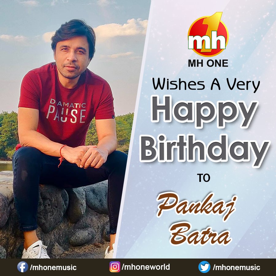 Here's wishing a very happy birthday to one of the Finest Director in Punjabi Industry <a href="/iampankajBatra/">Pankaj Batra</a> from team MH ONE.

#HappyBirthdayPankajBatra #BestWishes #PankajBatra #BirthdayWishes #BirthdayVibes #MHONE