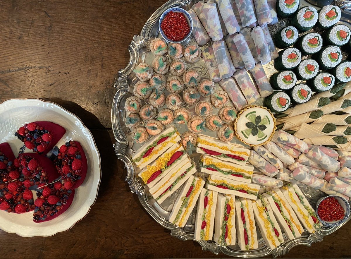 VicGovernor's tweet image. The Jubilation Exhibition at Melbourne’s Johnston Collection celebrates 60 years of Embroiderers Guild Victoria and 30 years of the @TJCMuseum. An opportunity today to visit and hear the stories associated with their work.