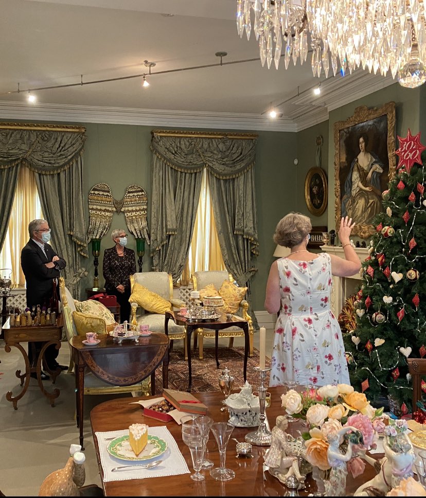 VicGovernor's tweet image. The Jubilation Exhibition at Melbourne’s Johnston Collection celebrates 60 years of Embroiderers Guild Victoria and 30 years of the @TJCMuseum. An opportunity today to visit and hear the stories associated with their work.