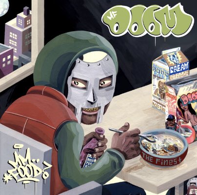 17. MM...FOOD By MF DOOMDOOM’s ability to connect so many things to different food puns is nothing short of genius it’s so creative and unique every listen I laugh because I catch more amazing bars this album has endless details to discover