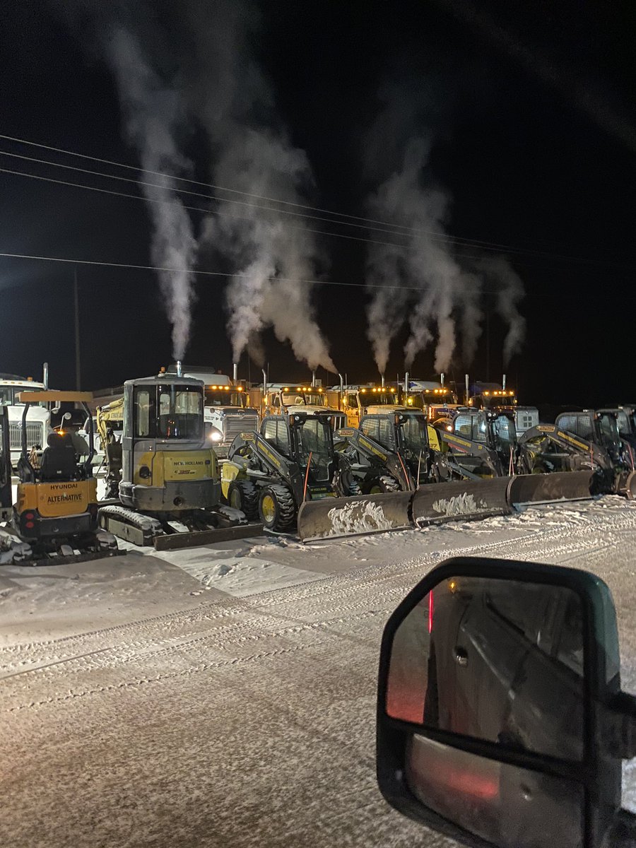 Winter or summer, the wheels keep on rolling!  Thanks to the awesome, hard working team that keeps everything running in less than ideal conditions.  You guys rock!