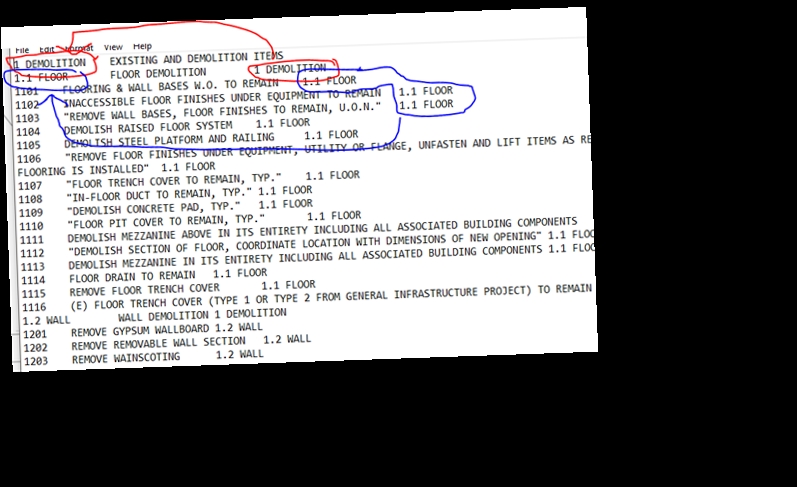 revit keynote text file master format download / Twitter