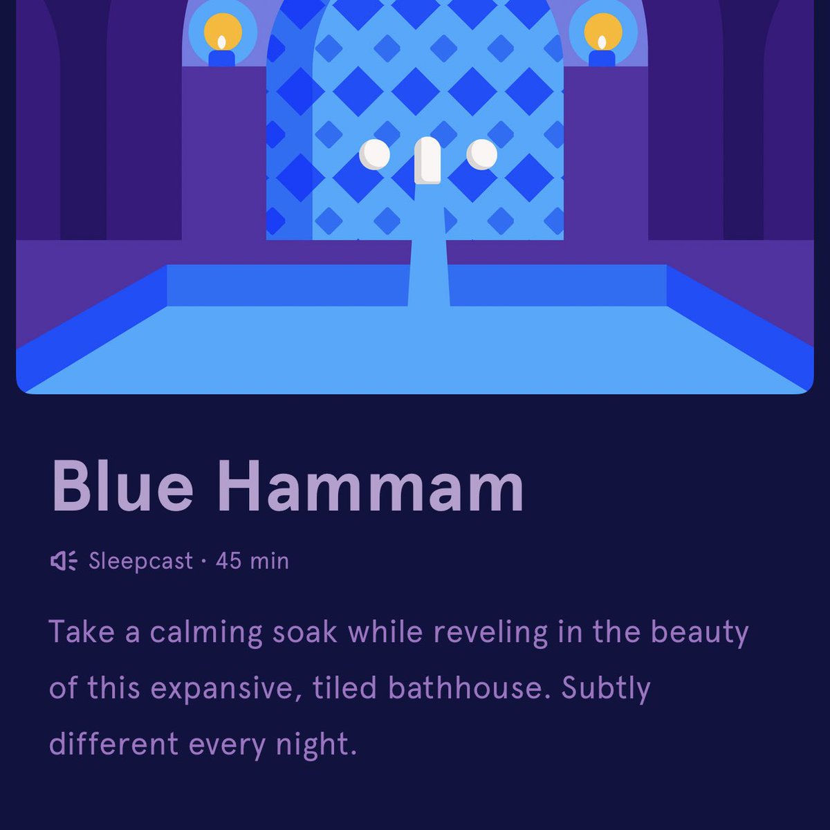 Had to turn this one off bc it had a real ‘BE BEST’ vibe. Time to go to ol faithful, El Mercado. <a href="/Headspace/">Headspace</a> sleepcasters know what I’m talking about.