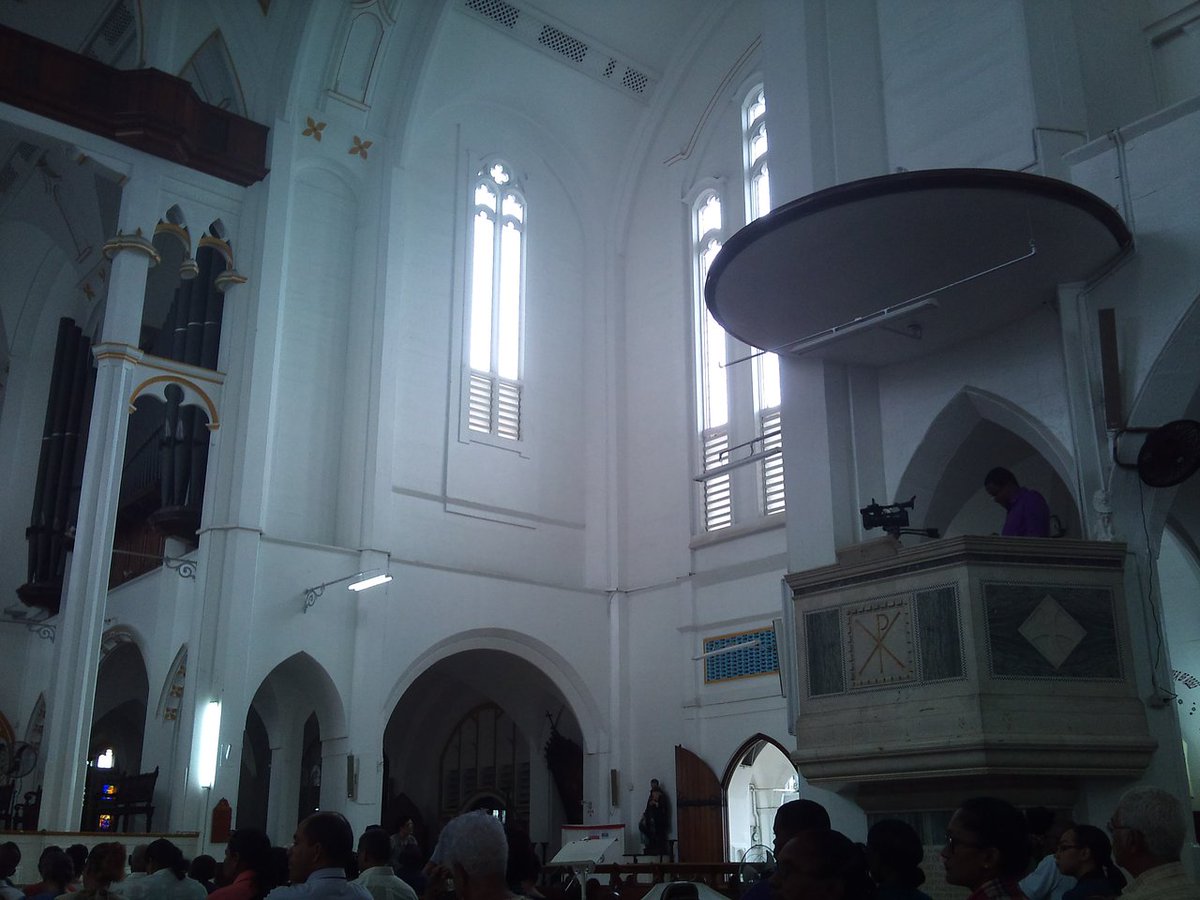 Back to Georgetown for our next site. We're going to the Immaculate Conception Cathedral. It's the leading Roman Catholic church in Guyana and was built in the 1920's. The marble alter was a gift from Pope Pius XI and was erected in the cathedral in 1930.