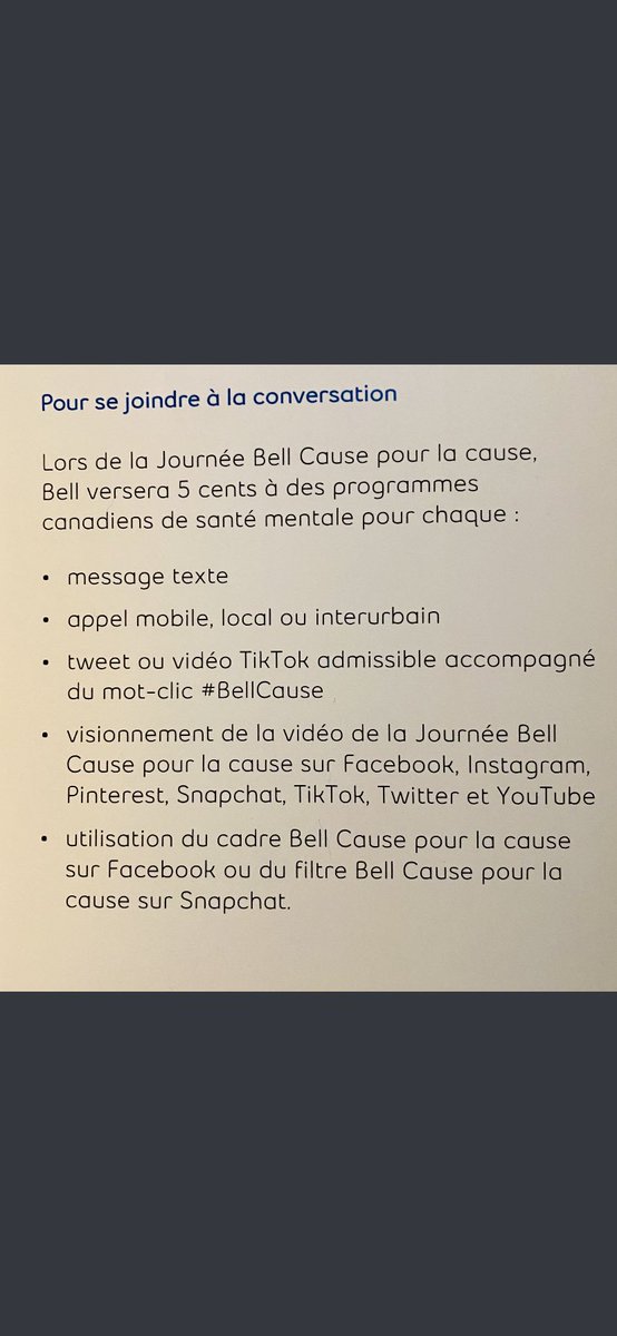 patrick_cote's tweet photo. Joignez-vous à la conversation #BellCause https://t.co/cFHFeyv6Kg