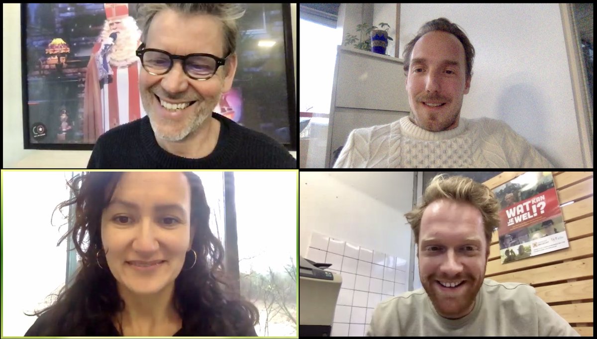 DeCoproducent's tweet photo. Zoom, Zoom, Zoom, Zoom! Erik, Pieter, Tim & Siti Zoomen heel wat af als bestuur van @de_coproducent! Hoe werk jij vanuit huis? Ben jij het Zoomen al zat?
#zoomlife #zoom #thuiswerken #lockdown #decoproducent #media #freelancers https://t.co/pA2LFhb0ZQ