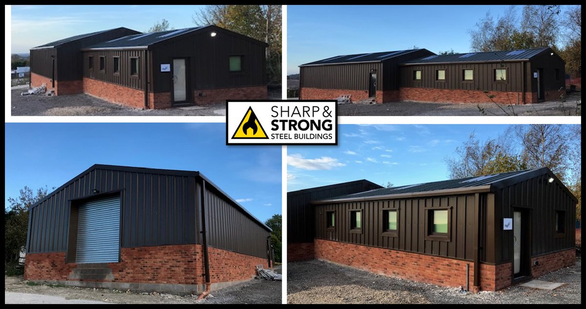 sharpandstrong's tweet image. The steel workshops we supply and build can suit any type of industry with combinations of work and office areas.
#sharpandstrongltd #steelbuildings #ssteelsheds #steelgarages #steelframed