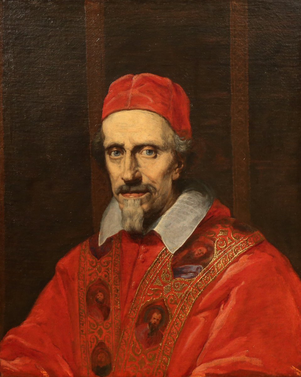 OldPortraiture's tweet photo. Born #OnThisDay in 1600: #GiulioRospigliosi (1600-69), Pope as #ClementIX
Portrait by #GianlorenzoBernini (1598-1680), ca. 1668-9
#Rospigliosi #ClemensIX #PopesInArt https://t.co/T2atgZzS6W