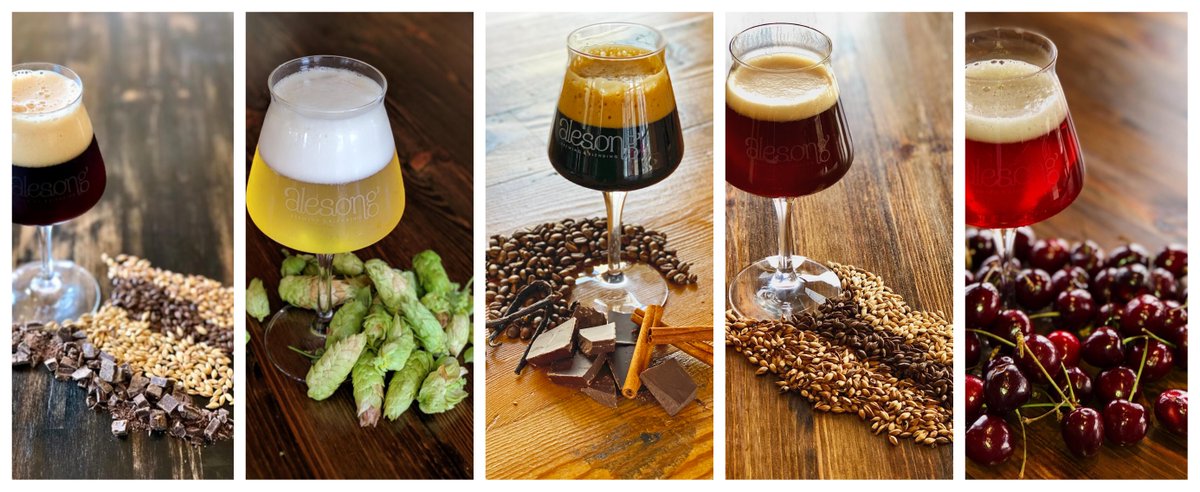 - <a href="/AlesongBrewing/">Alesong Brewing</a> releases their first new beers of 2021 and they are all barrel-aged newschoolbeer.com/home/2021/1/al… #eugenebeer #oregonbeer #barrelagedbeer #oregoncraftbeer #eugeneoregon #farmhouseale #saison #barleywine #BiL