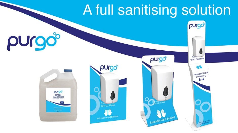Our brand new 5 litre Purgo hand sanitiser tubs work perfectly with our automatic sanitiser stands. Even better, these can be personalised with your company branding for FREE! Message us today and order our full sanitising solution #purgo #sanitiser