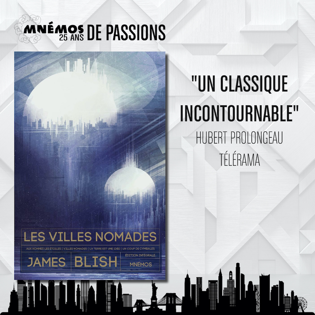 editionsmnemos's tweet photo. "Les Villes nomades" de James Blish en édition Intégrale est "un classique incontournable" pour Hubert Prolongeau. Critique complète à lire sur @Telerama.
#mnémos #littérature #romans #nouvelles #intégrales #SFFF #sciencefiction #jamesblish #blish https://t.co/4cmTvgYvAC