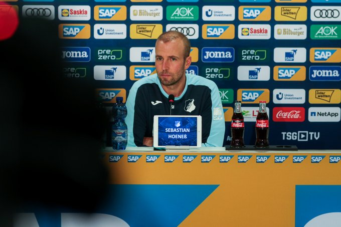 tsghoffenheimEN's tweet photo. "#Akpo, @Bico333, #Hübi and @RyanSessegnon are still out. #Stafy and #Geiger are back training but won't be ready for Saturday. There are still doubts over #Grillitsch, #Vogt and #Skov."

🗣️ Sebastian #Hoeneß

#FCBTSG https://t.co/TSy20VLZKw