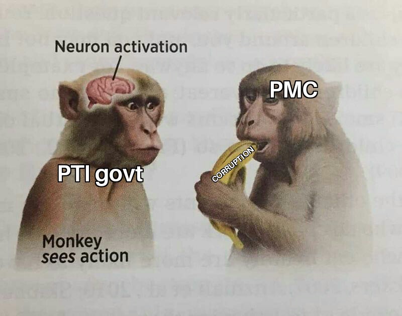 PmcMemes's tweet photo. Jab se PMC ayi b tab se PTI ki corruption samne ayi h, pmc se sikh rhe hen ye sb
#Increasekpkseats https://t.co/tnou4zNxek