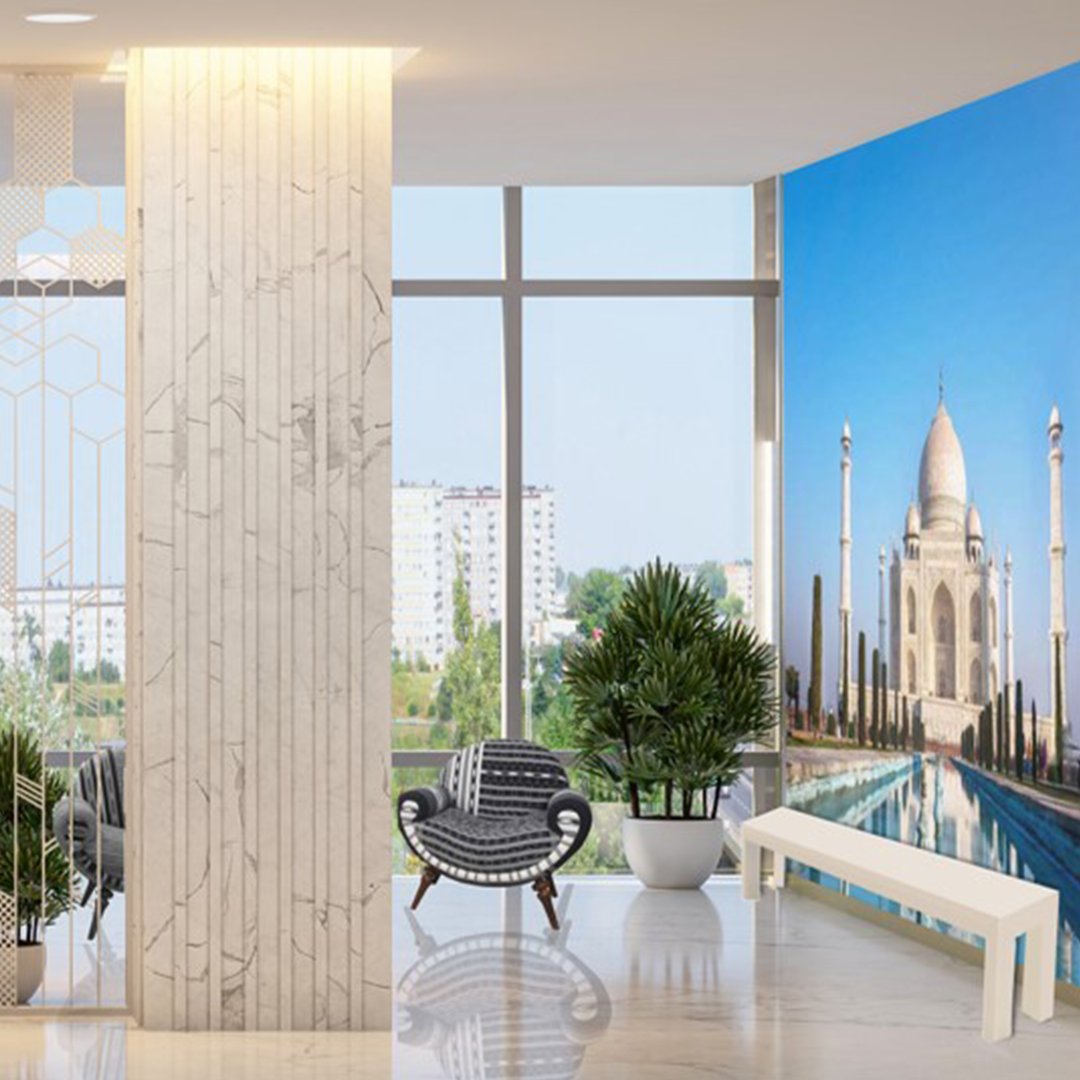 microsoftidc's tweet photo. A labour of love &amp; engineering, see how the Taj Mahal has inspired Microsoft's new engineering hub in NCR. A truly modern and sustainably-built workspace, that'll house engineering talents in AI, Cloud &amp; Enterprise, Gaming &amp; more. Know more: https://t.co/EKrh9AvB0n 
#MicrosoftIDC https://t.co/PiZdfjoshv