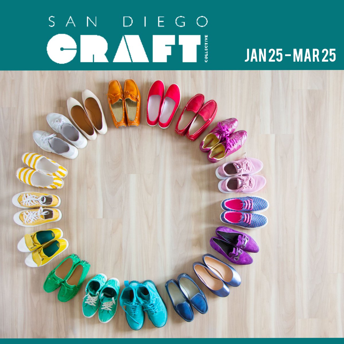 sandiegocraft's tweet photo. We're hosting a shoe drive #fundraiser. Donate your old shoes and we'll send them on to a new life! Funds raised support #Craft2Gether Visit our website for details. https://t.co/uenVcmBUlY #shoesaddict #shoedrive #upcycle #donate #nonprofit #fundraising #Recycle https://t.co/BcxG6JvvuP