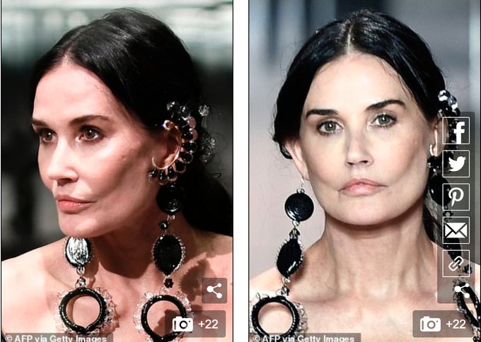 Demi Moore Before And After Body