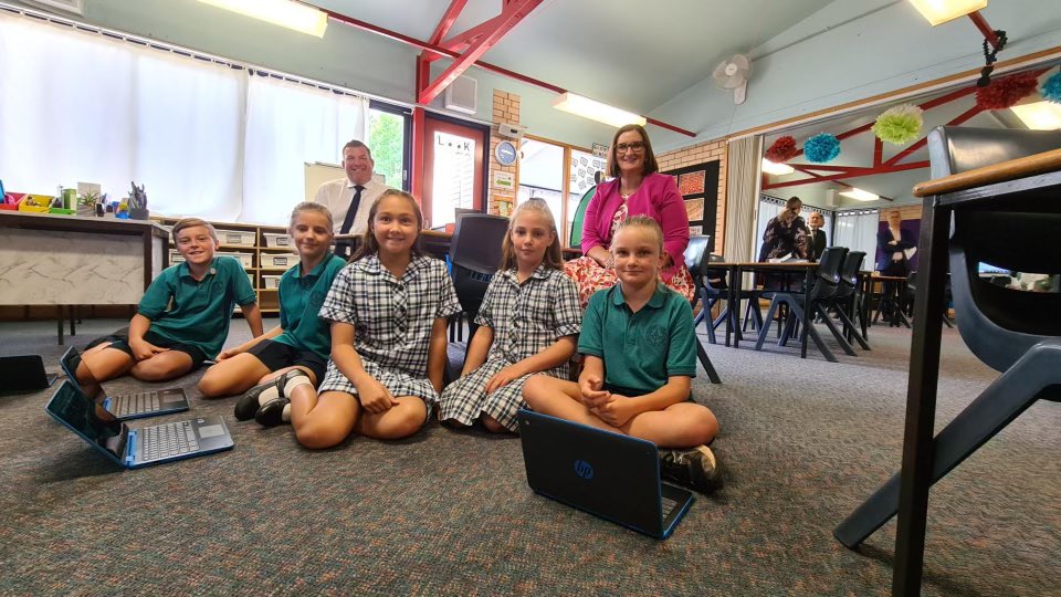 Schools in Dubbo are the first to pilot our $366 million investment in digital education for rural schools. Teachers can work collaboratively with reliable software and access professional development and classrooms have been transformed with innovative technology for students.