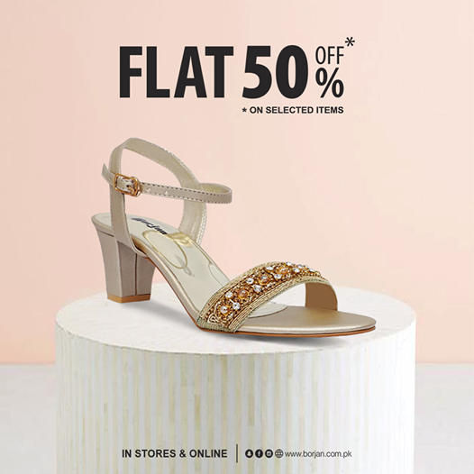 Borjan Shoes Winter Sale Is Here! Upto 50% off on Shoes & Handbags