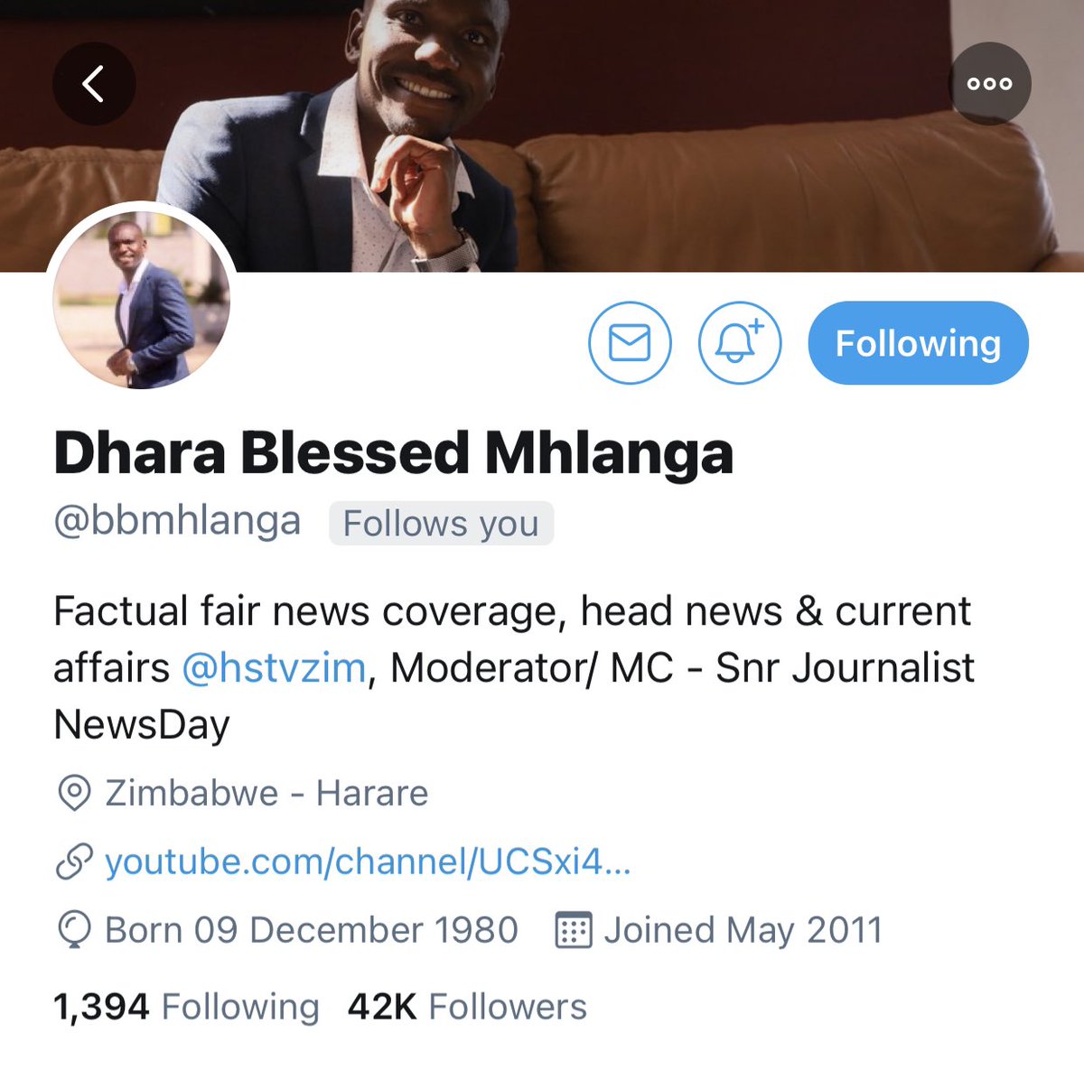 nelsonchamisa tweet picture