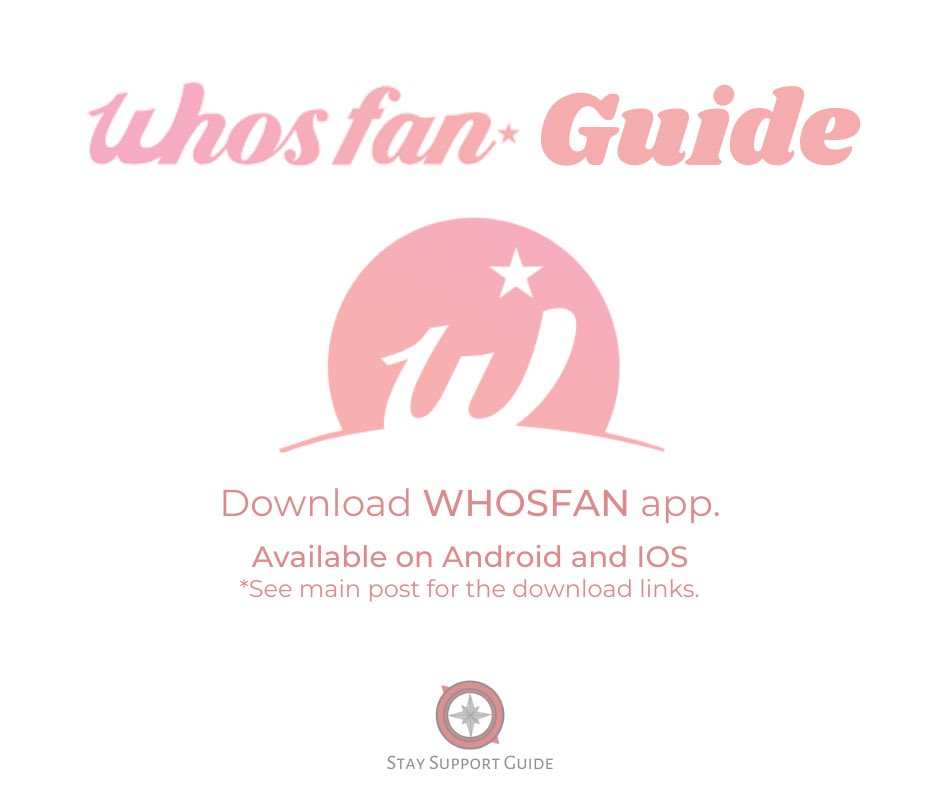 WHOSFAN GUIDEDownload the APP:• iOS:  https://apps.apple.com/ph/app/whosfan/id1473903262• Android:  https://play.google.com/store/apps/details?id=com.hanteo.whosfan• APK:  https://m.apkpure.com/whosfan/com.hanteo.whosfan @Stray_Kids