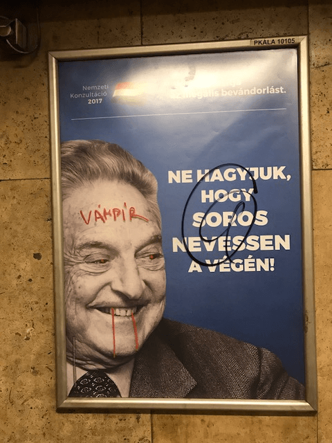 Hungary's ruling party, Fidesz, launches anti-Semitic attacks against philanthropists, journalists & others, spreading ugly conspiracy theories. The European People's Party,  @epp/ @eppgroup, remains allied to Fidesz regardless.  https://www.hrw.org/news/2017/07/12/hungarian-government-stoops-new-low-hate-campaign https://twitter.com/Stephen_G_Brown/status/1302686088507654144