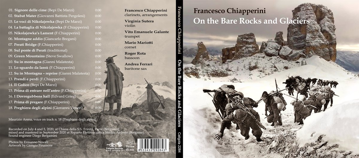 New release for Caligola Records: My last work "On the bare rocks and glaciers" is now avaiable on all digital channels. Enjoy it!